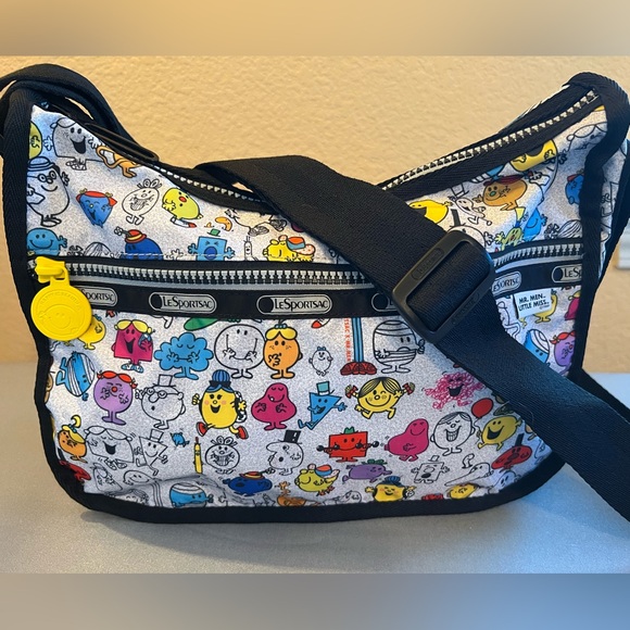 Lesportsac Handbags - LeSportsac Mr. Men Little Miss Hobo Shoulder Bag with Pouch